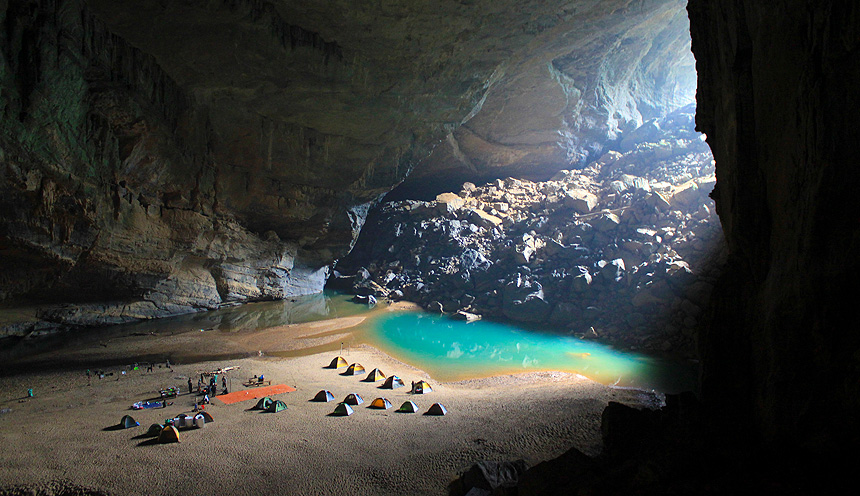 A dormire nella Hang En Cave!