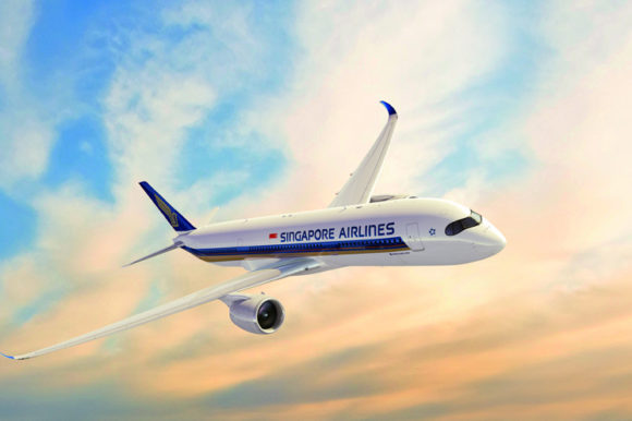 Singapore Airlines introduce l’Airbus A350 su Roma