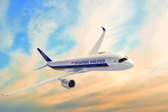 Singapore Airlines introduce l’Airbus A350 su Roma