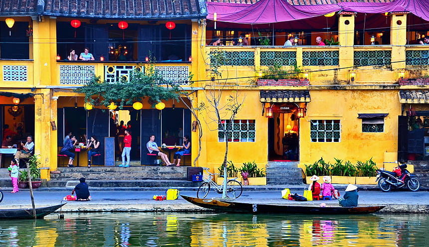 Scorcio della Città Vecchia di Hoi An