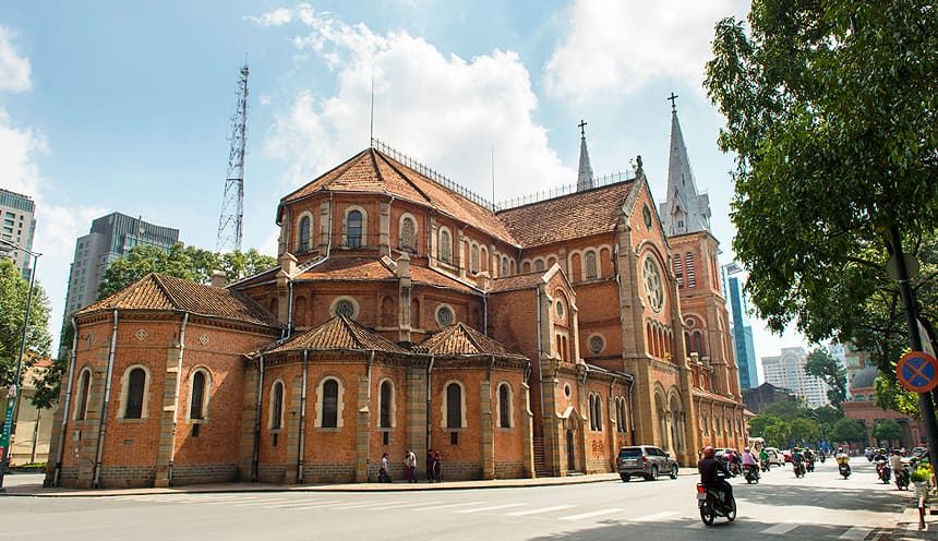 Uno dei siti storici di Ho Chi Minh